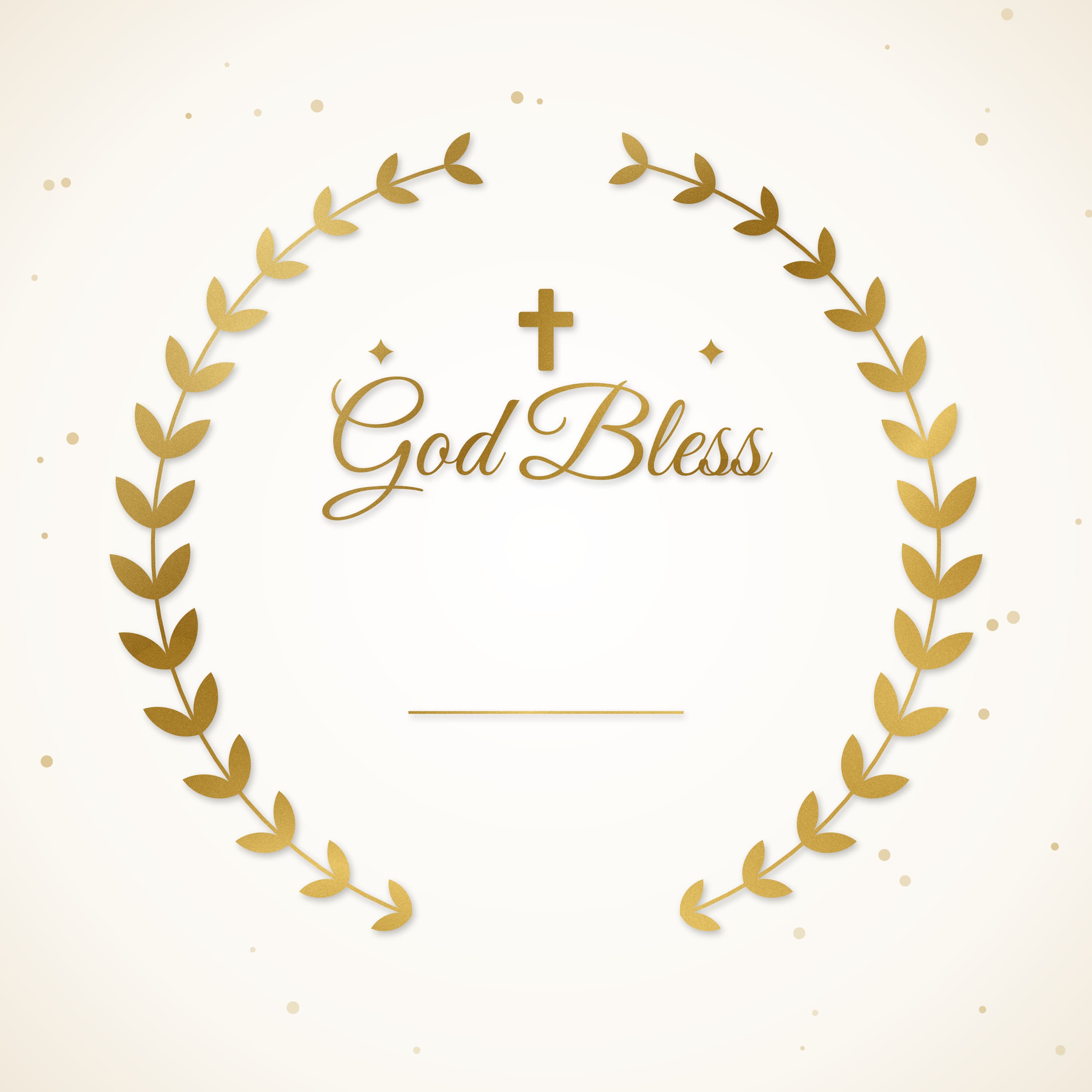 God Bless (Baptism)